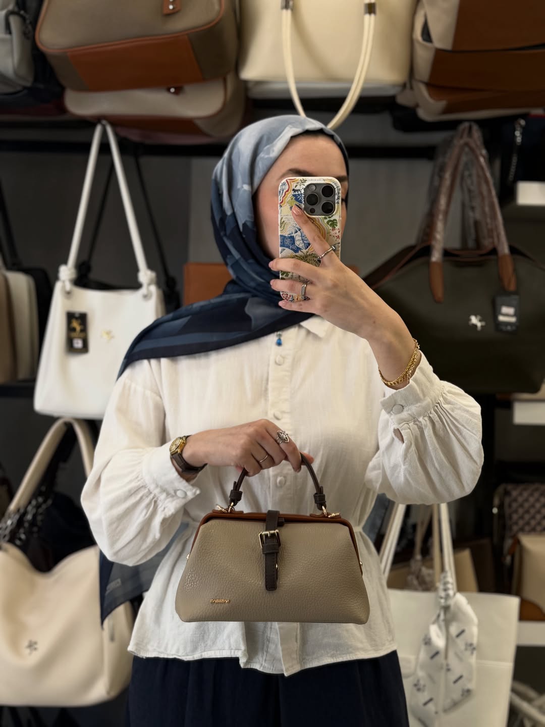 Nas Bag Vizon Bölmeli Kadın Kol ve El Çantası - 1516