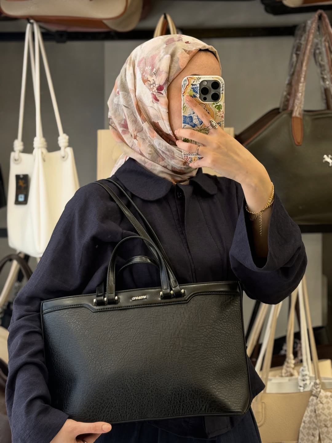 Nas Bag Siyah Kol ve El Çantası - 1517