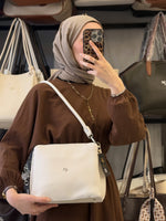 Nas Bag Beyaz Omuz ve Çapraz Çanta - 1533