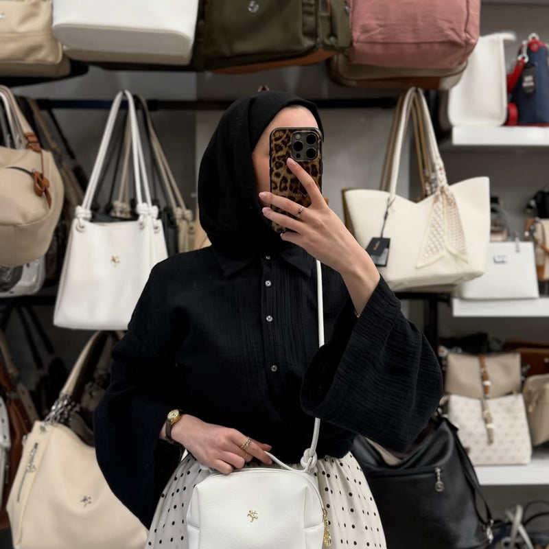 Nas Bag Kadın 2 li Set Omuz ve Çapraz Çanta - 1524 - 10