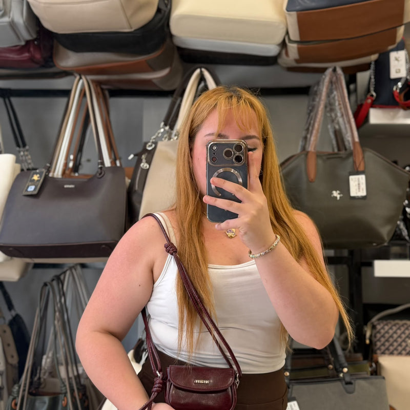 Nas Bag Bordo Divora Mini Ayarlanabilir Askılı Çapraz Çanta - 1563