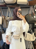 Nas Bag Kum Mini Ayarlanabilir Askılı Çapraz Çanta - 1563