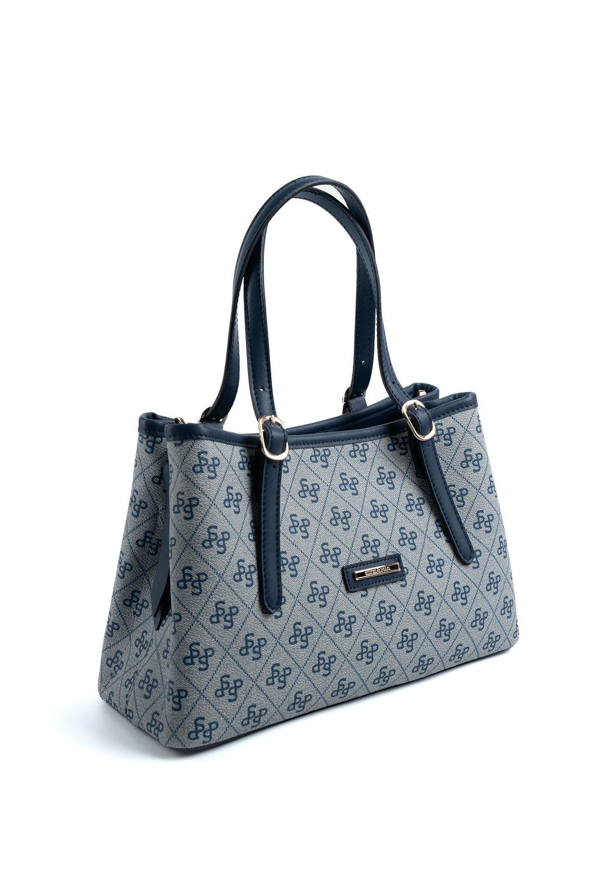 Silver & Polo Gri - Laci SP1252 Kadın El Çantası