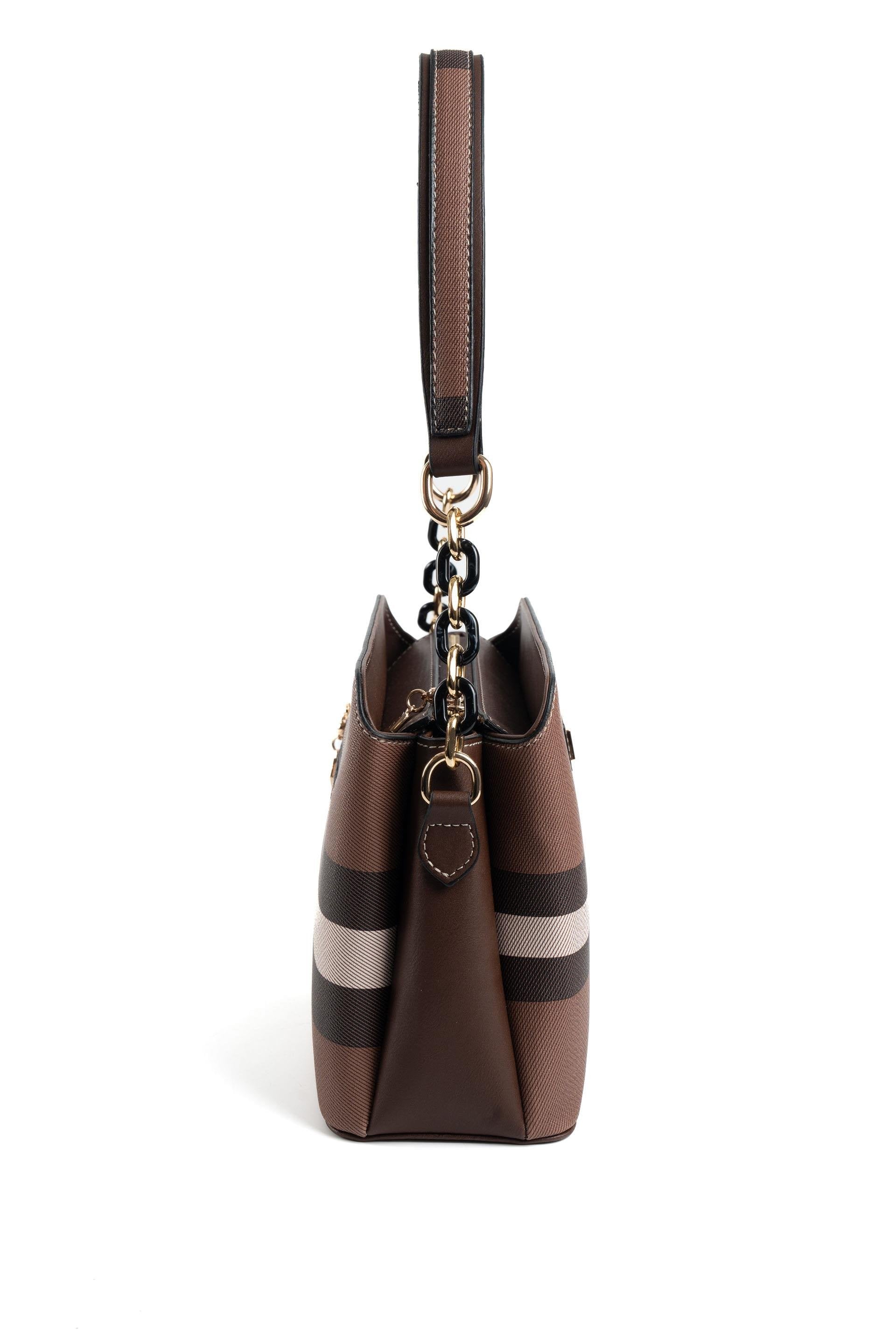 Silver & Polo Koyu Kahve SP937 Kadın Omuz Çantası