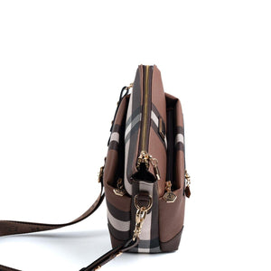 Silver & Polo Koyu Kahve SP1110 Kadın Çapraz Çanta