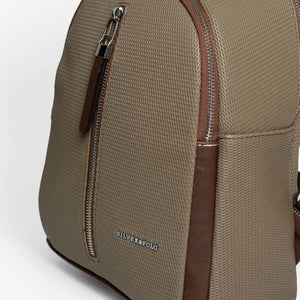 Silver & Polo SP901 Kadın Sırt Çantası Petek L.Haki-Kahve