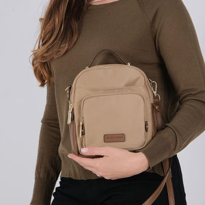 Silver & Polo SP1220 Kadın Çapraz Çanta Vizon-Camel