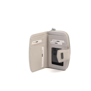 Silver & Polo Beyaz - A.gri SP874 Kadın Cüzdan & Kartlık