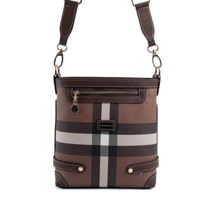 Silver & Polo Koyu Kahve SP1120 Kadın Çapraz Çanta