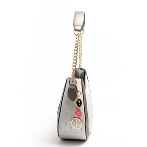 Silver & Polo A.Gümüş - Platin SP1168 Kadın Omuz Çantası