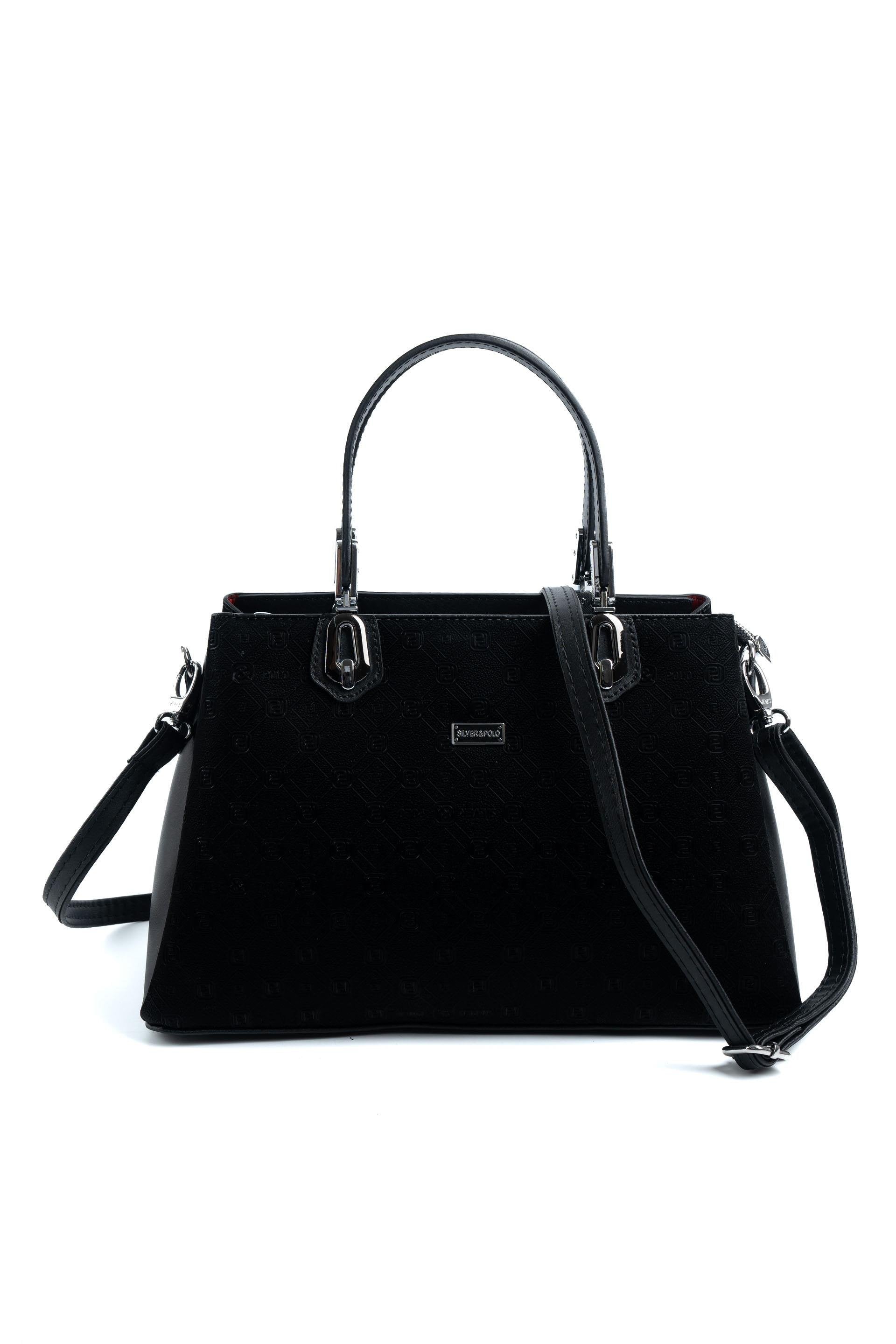 Silver & Polo Siyah SP1253 Kadın El Çantası