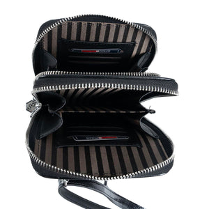 Silver & Polo Kahve - Kahve SP1011 Kadın Askılı Cüzdanlı Telefon Çantası