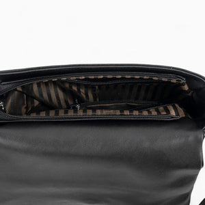 Silver & Polo SP1257 Kadın Çapraz Çanta Düz Zeytuni-Siyah