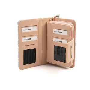 Silver & Polo Mavi - Ten SP1202 Kadın Cüzdan & Kartlık