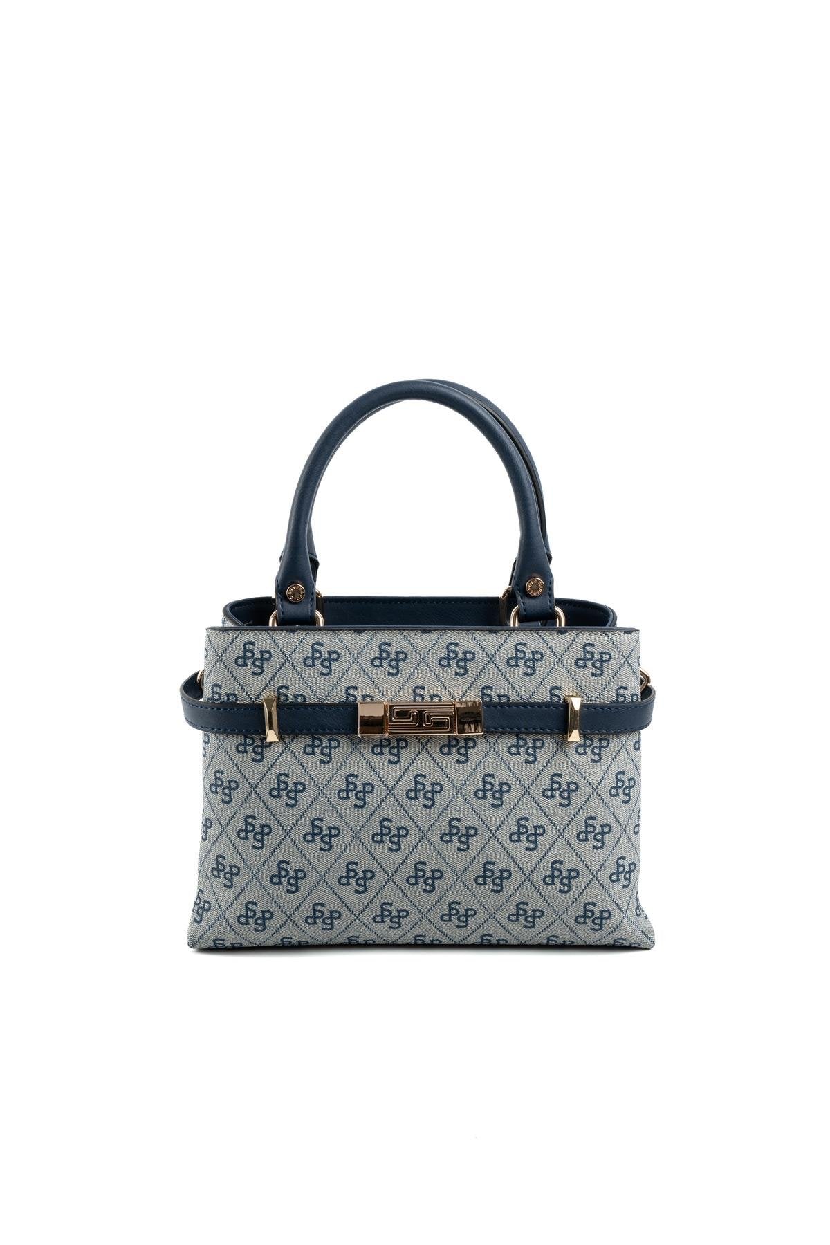 Silver & Polo Gri - Laci SP1149 El Çantası