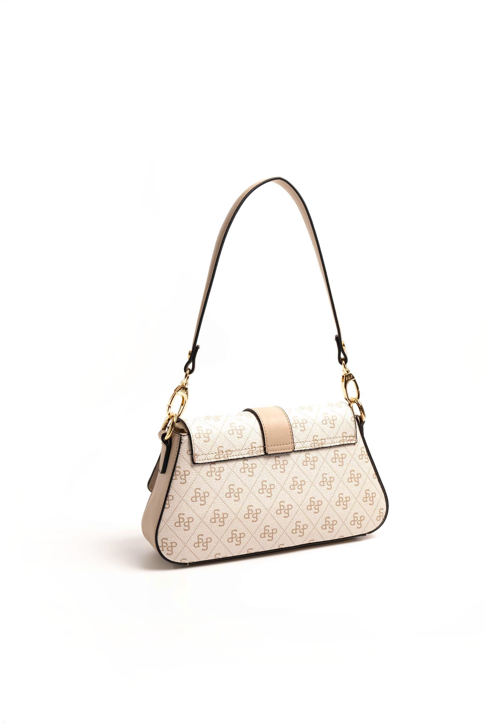 Silver & Polo Bej - Kum SP1177 Kadın Omuz Çantası