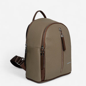 Silver & Polo SP901 Kadın Sırt Çantası Petek L.Haki-Kahve