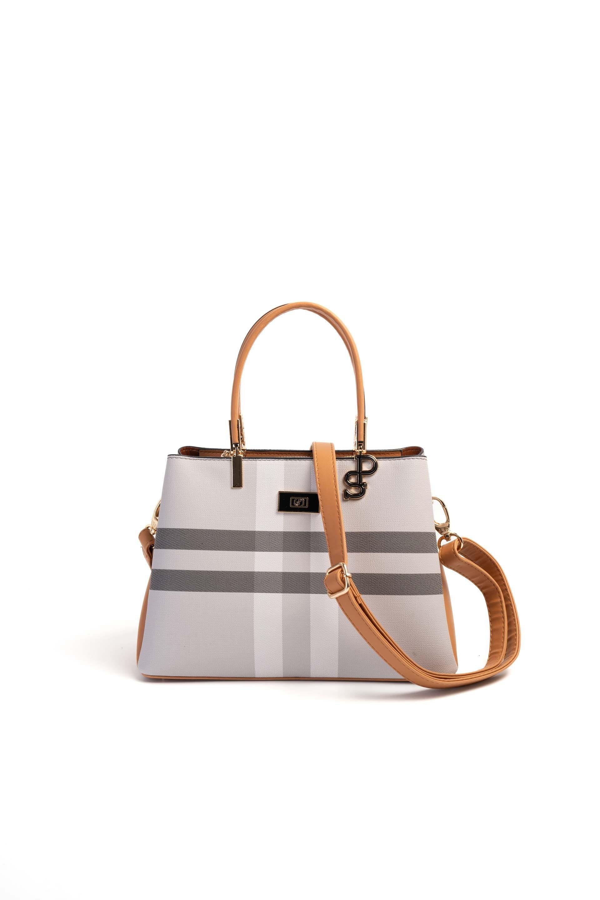 Silver & Polo A.Gri - A.Taba SP1098 Kadın El Çantası