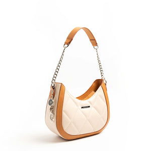 Silver & Polo Bej - A.Taba SP1168 Kadın Omuz Çantası