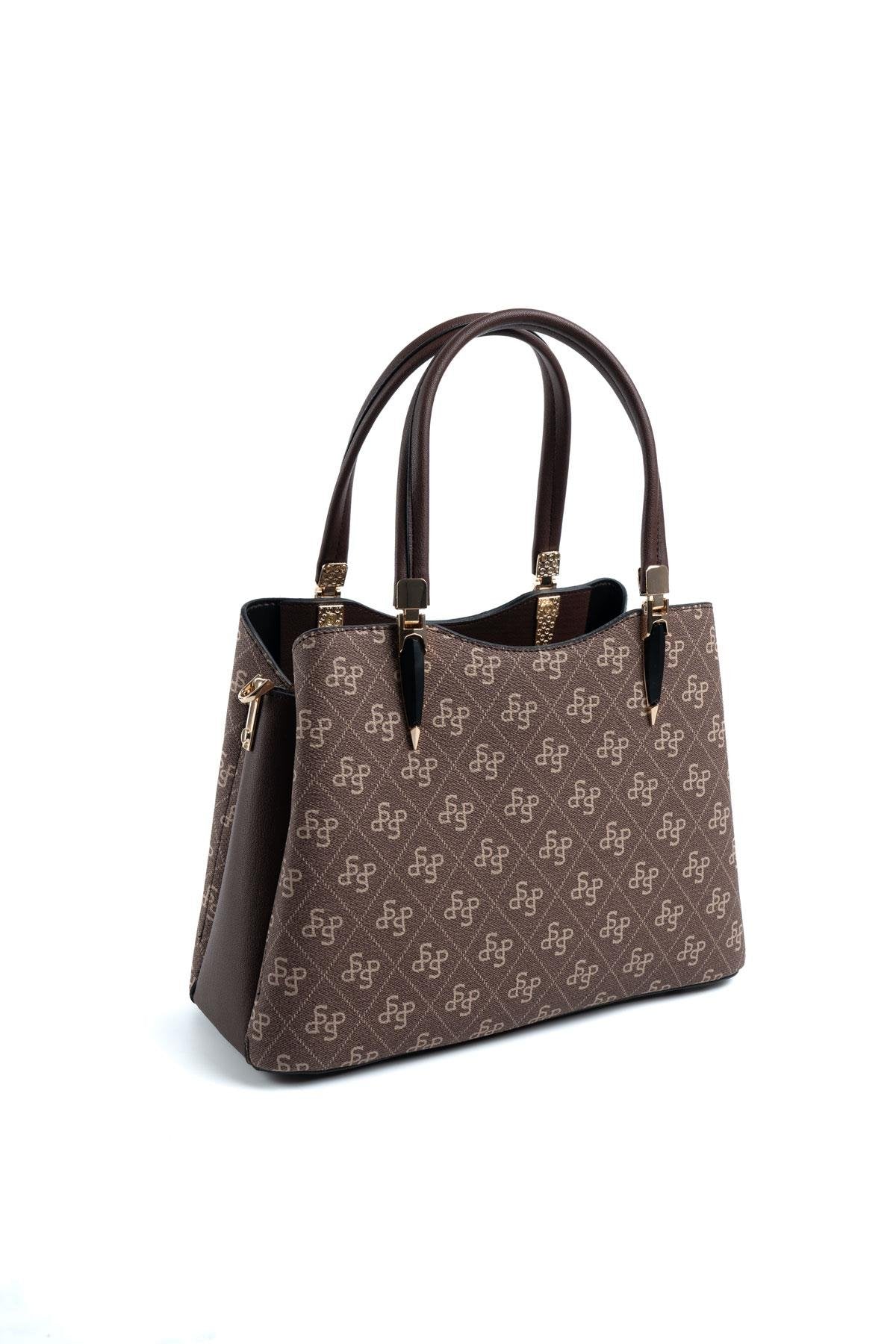 Silver & Polo Kahve SP1205 Kadın El Çantası