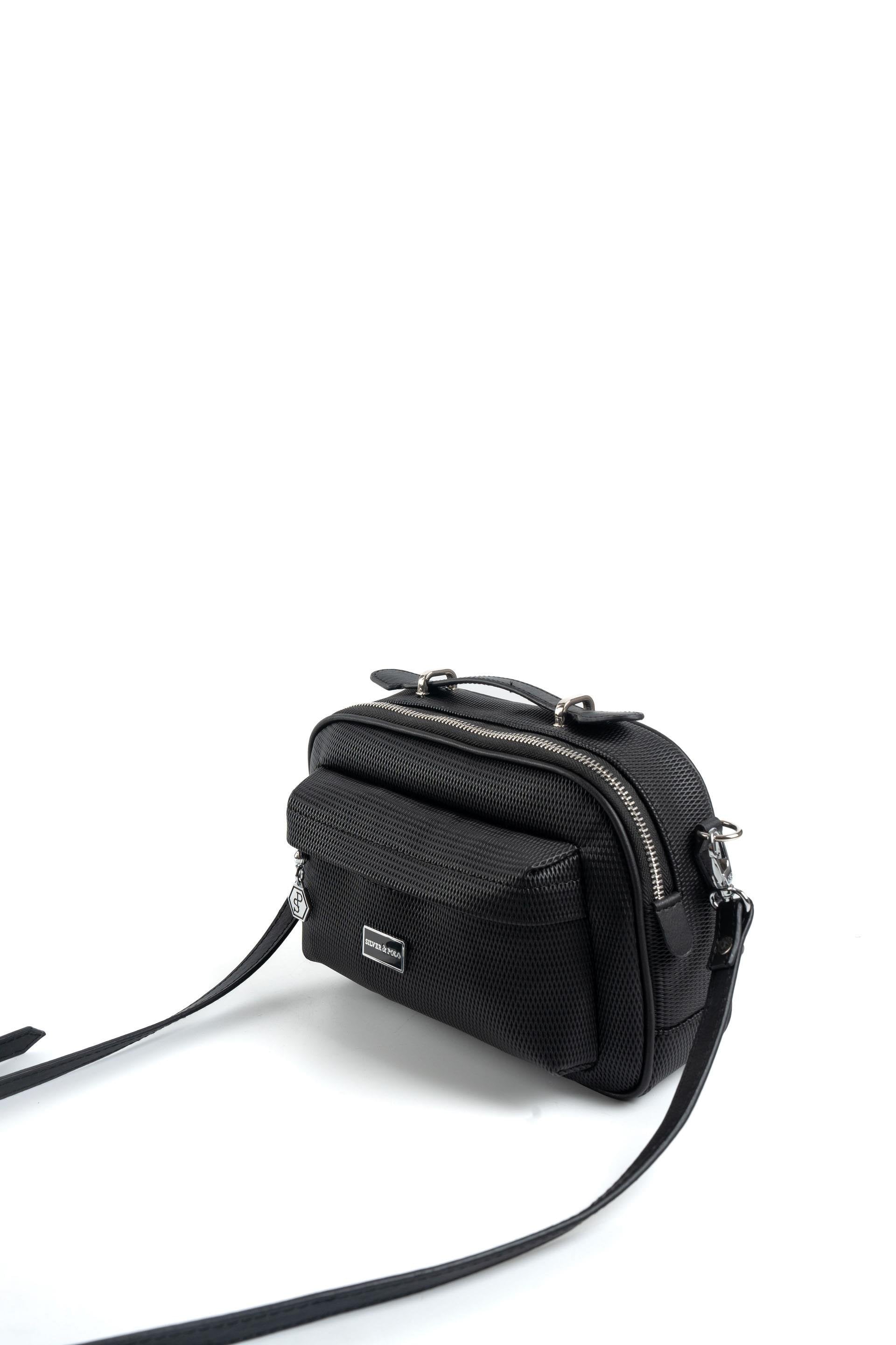 Silver & Polo Siyah SP1186 Kadın Çapraz Çanta