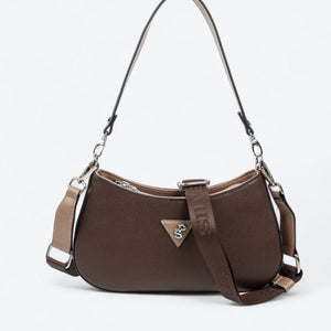 Silver & Polo SP1251 Kadın Omuz Çantası Kahve-Vizon