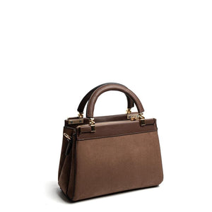 Silver & Polo SP1193 Kadın El Çantası Süet Kahve