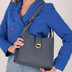 Silver & Polo SP1242 Kadın Omuz Çantası Mavi