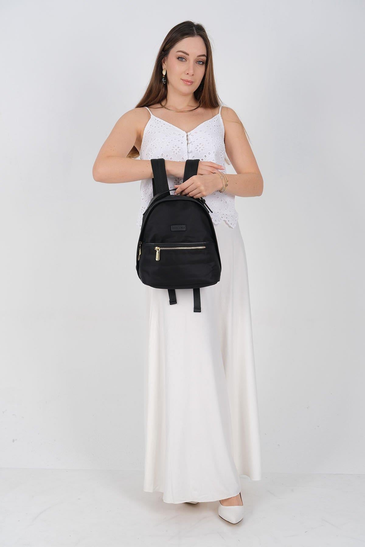 Silver & Polo SP1212 Kadın Sırt Çantası Siyah