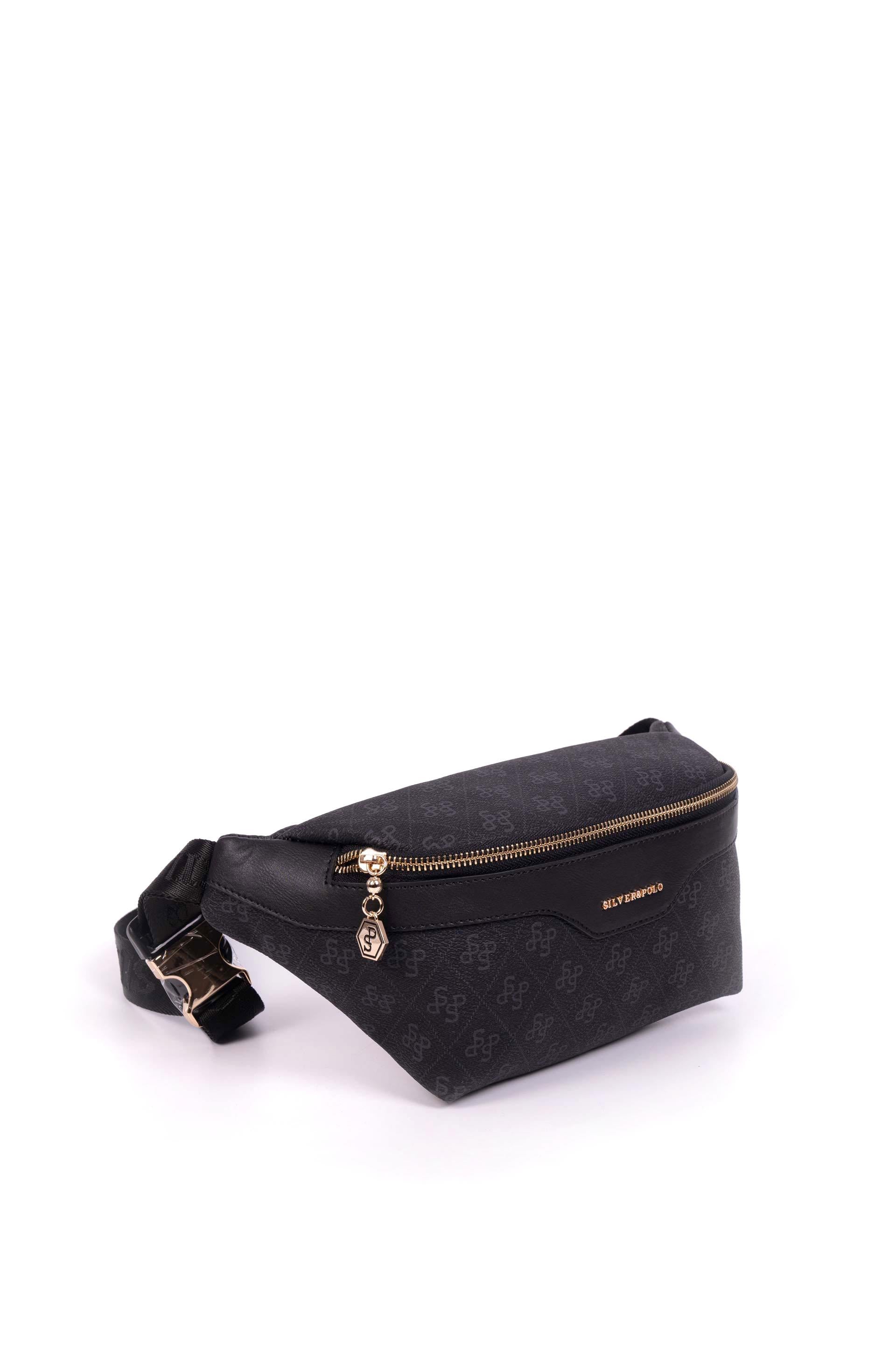 Silver & Polo Siyah SP1192 Kadın Bel Çantası