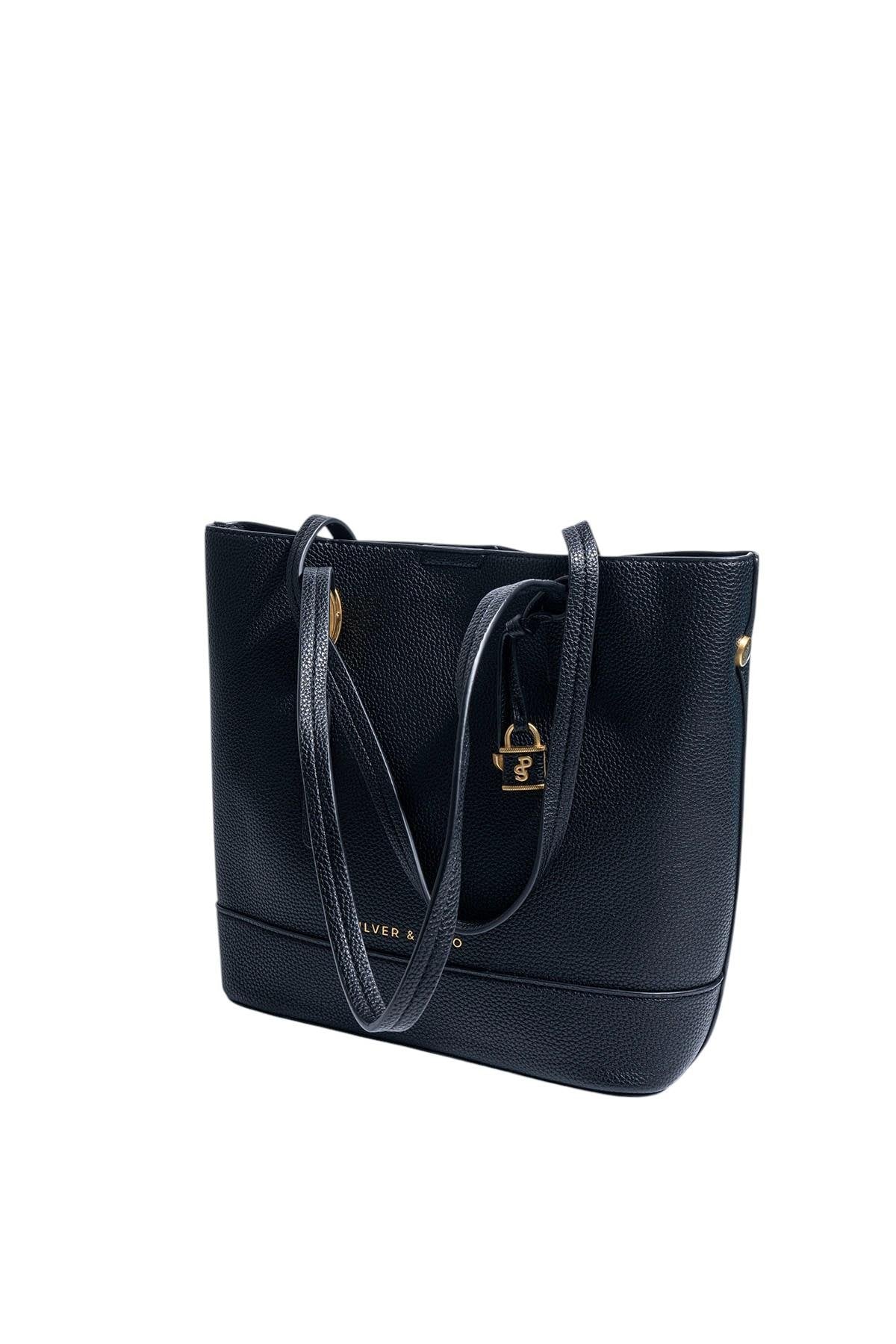 Silver & Polo SP1243 Kadın Omuz Çantası Siyah