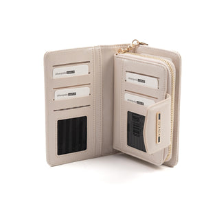 Silver & Polo Bej - S.Bej SP1202 Kadın Cüzdan & Kartlık