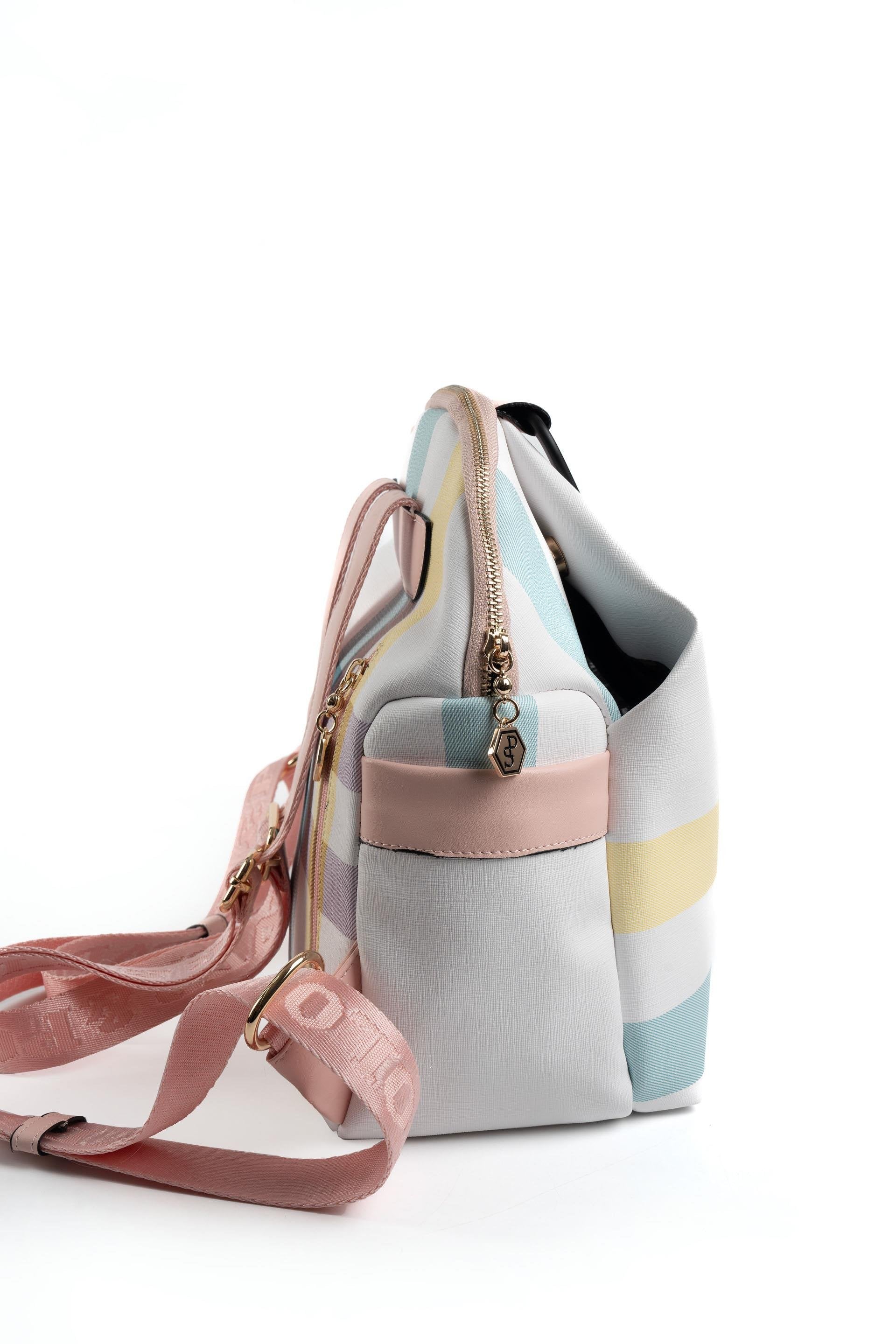 Silver & Polo Lila - Pembe SP771 Kadın Sırt Çantası