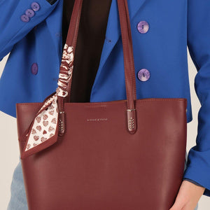 Silver & Polo SP1238 Kadın Omuz Çantası Bordo