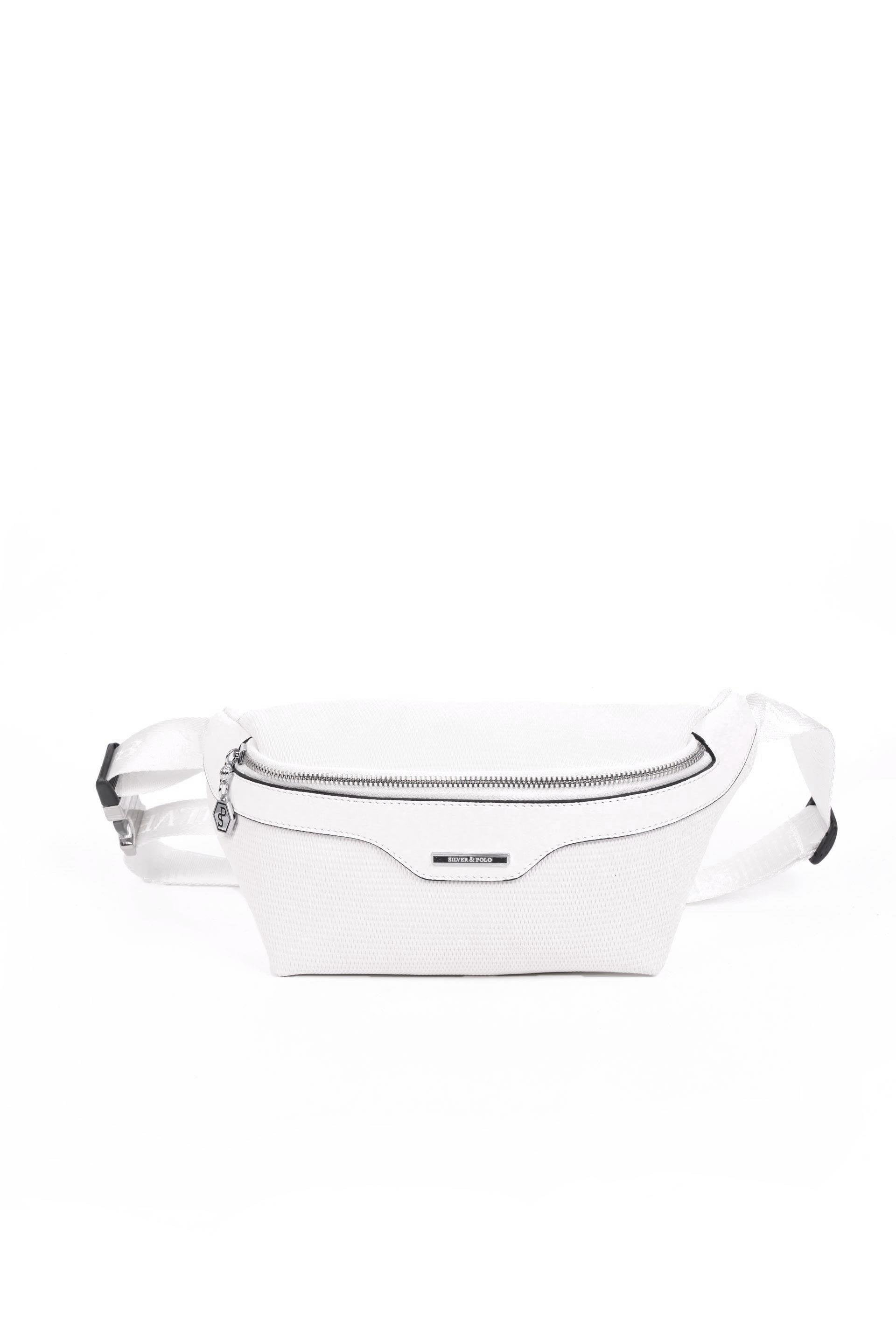 Silver & Polo Beyaz SP1192 Kadın Bel Çantası