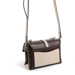 Silver & Polo Kahve - Kumbeji SP1148 Kadın Çapraz Çanta