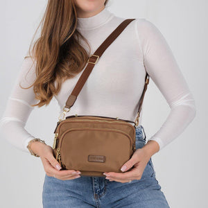Silver & Polo SP1221 Kadın Çapraz Çanta Tütün-Kahve