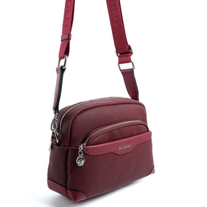 Silver & Polo Bordo SP1201 Kadın Çapraz Çanta
