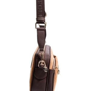 Silver & Polo SP1267 Kadın Çapraz Çanta Süet Taba-Kahve