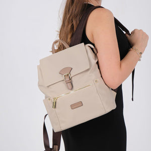 Silver & Polo SP1210 Kadın Sırt Çantası Bej-Kum