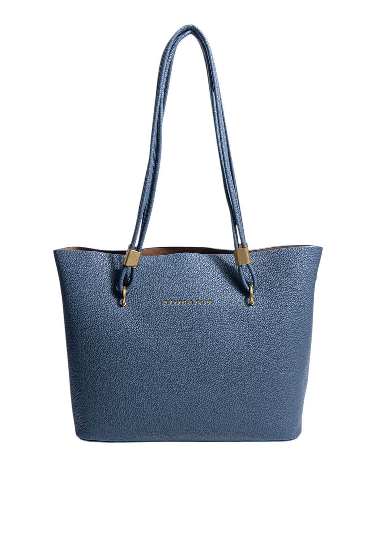 Silver & Polo SP1239 Kadın Omuz Çantası Mavi
