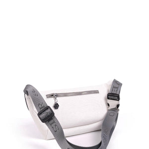 Silver & Polo Beyaz - A.gri SP1192 Kadın Bel Çantası