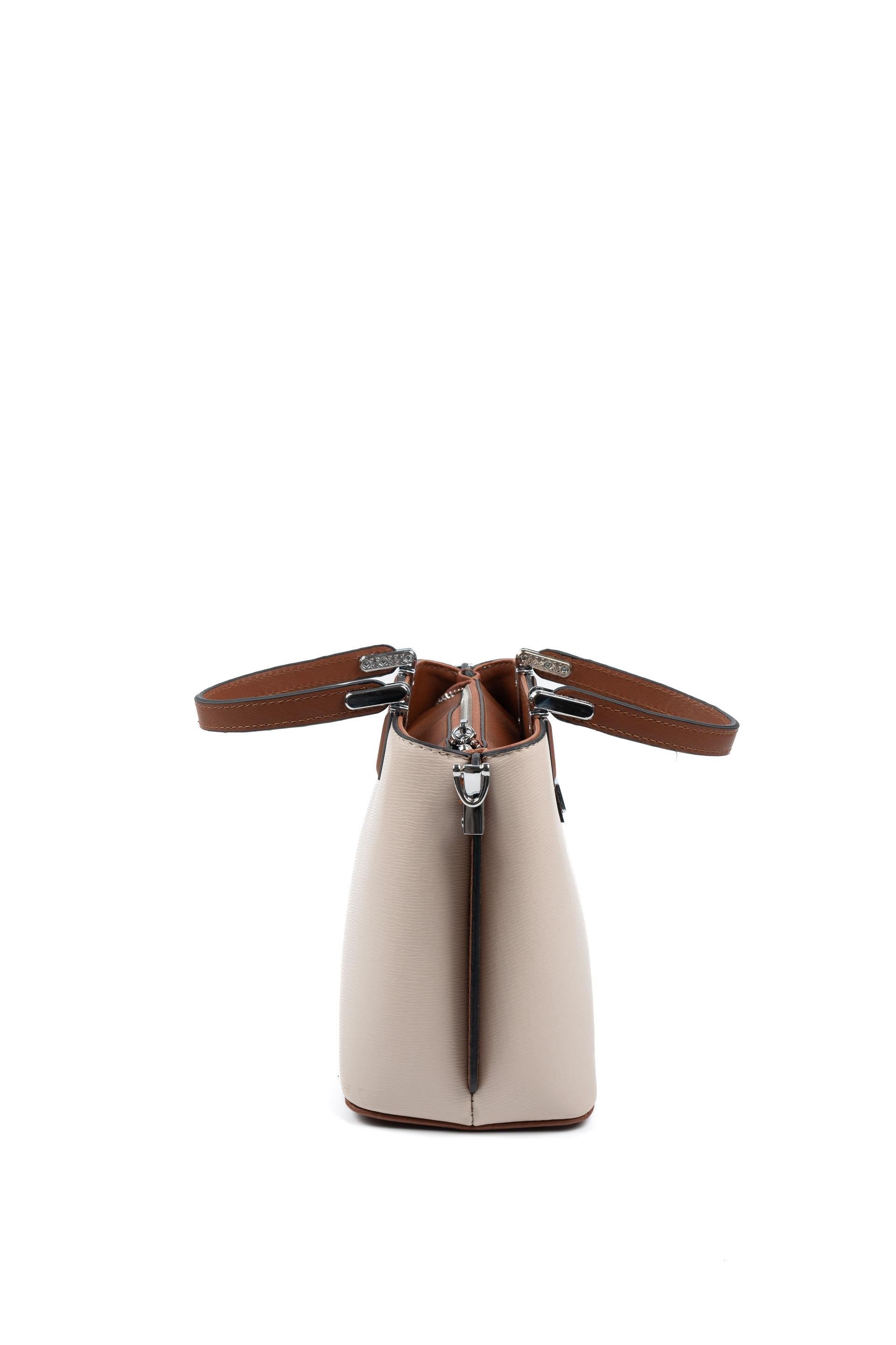 Silver & Polo Bej - Taba SP987 Kadın El Çantası