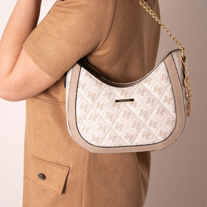 Silver & Polo Bej - Kum SP1168 Kadın Omuz Çantası