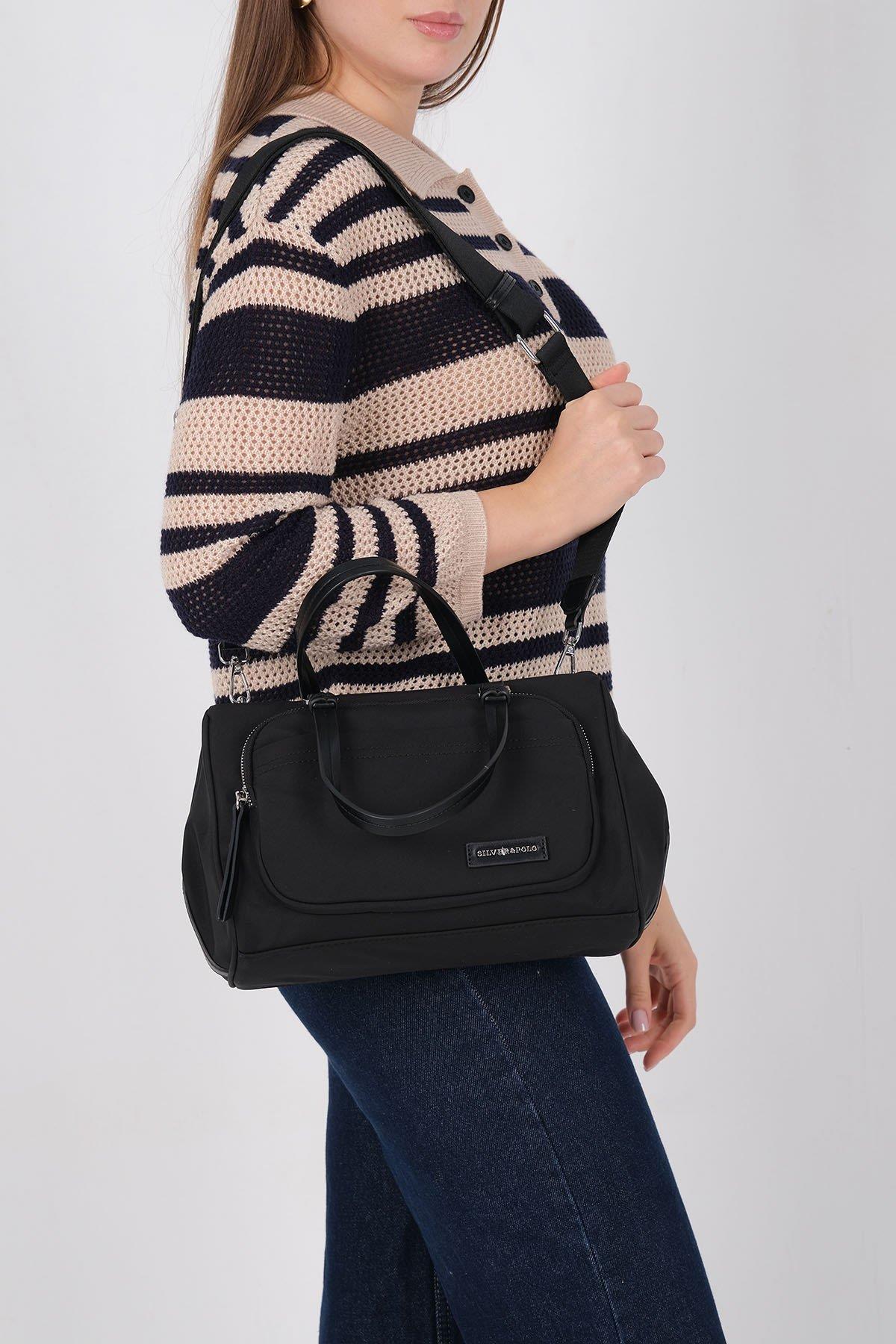 Silver & Polo SP1227 Kadın Omuz Çantası Siyah