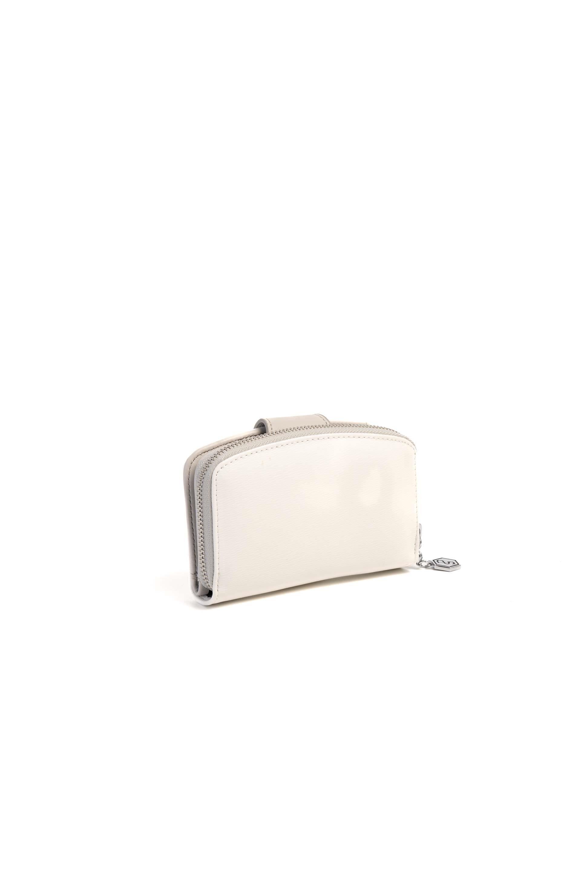 Silver & Polo Beyaz - A.gri SP874 Kadın Cüzdan & Kartlık