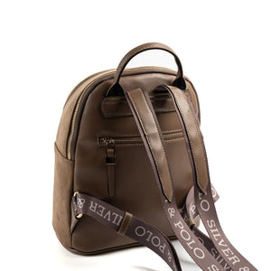 Silver & Polo SP901 Kadın Sırt Çantası Süet Vizon