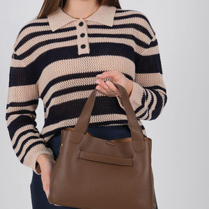 Silver & Polo SP1240 Kadın Omuz Çantası Kahve