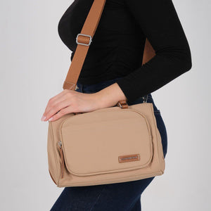 Silver & Polo SP1227 Kadın Omuz Çantası Nut-Taba