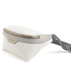 Silver & Polo Beyaz - A.gri SP1192 Kadın Bel Çantası